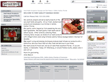 Tablet Screenshot of firstqualitysausage.com